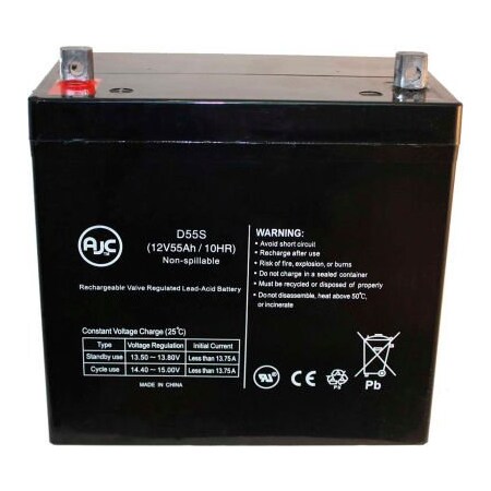 Battery Clerk AJC MK 22NFSLDG 12V 55Ah Sealed Lead Acid Battery MK-22NFSLDG